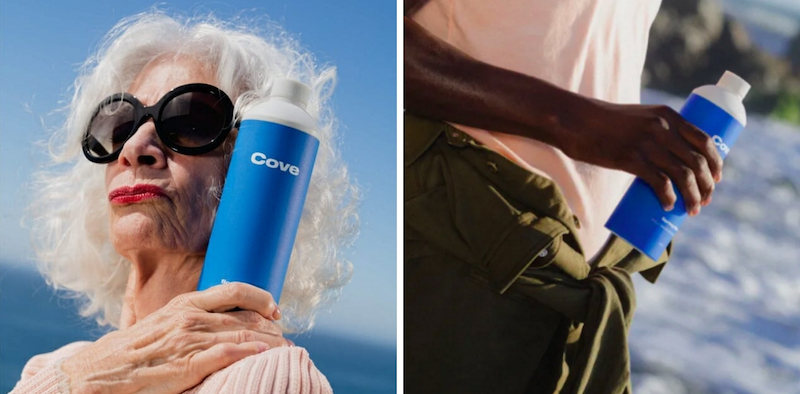 Empresa lança garrafa que é biodegradável na água, na areia e até no lixo